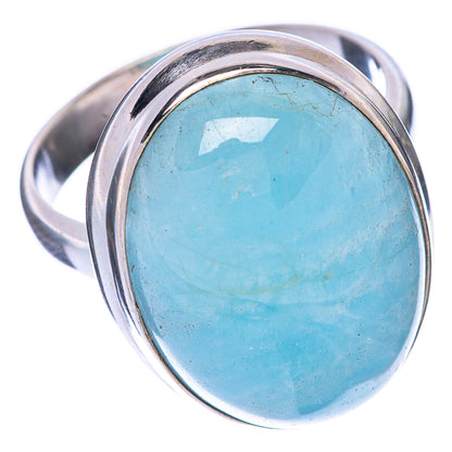 Aquamarine Ring Size 8 (925 Sterling Silver) R1437
