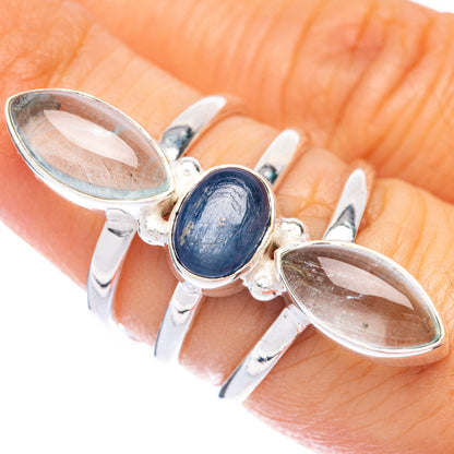 Kyanite, Aquamarine Ring Size 6 (925 Sterling Silver) R144746