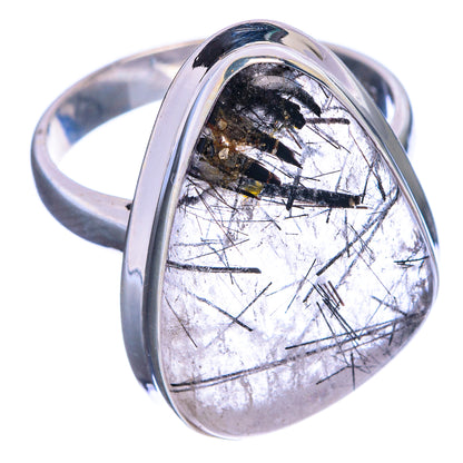 Tourmalinated Quartz Ring Size 9 (925 Sterling Silver) R144273