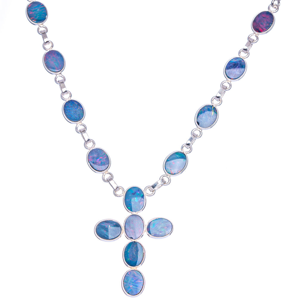 Ana Silver Co Doublet Opal Bracelet 7 To 8" (925 Sterling Silver) (925 Sterling Silver) N90098