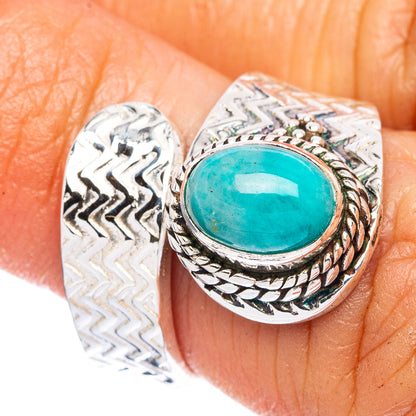 Larimar Ring Size 5.25 (925 Sterling Silver) R3752
