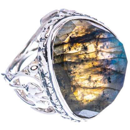Signature Labradorite Ring Size 8 (925 Sterling Silver) R2559