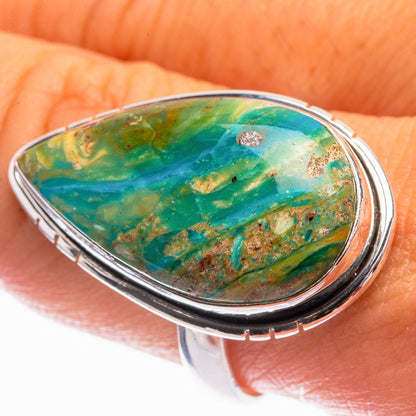 Peruvian Opal Ring Size 9.75 (925 Sterling Silver) R142119