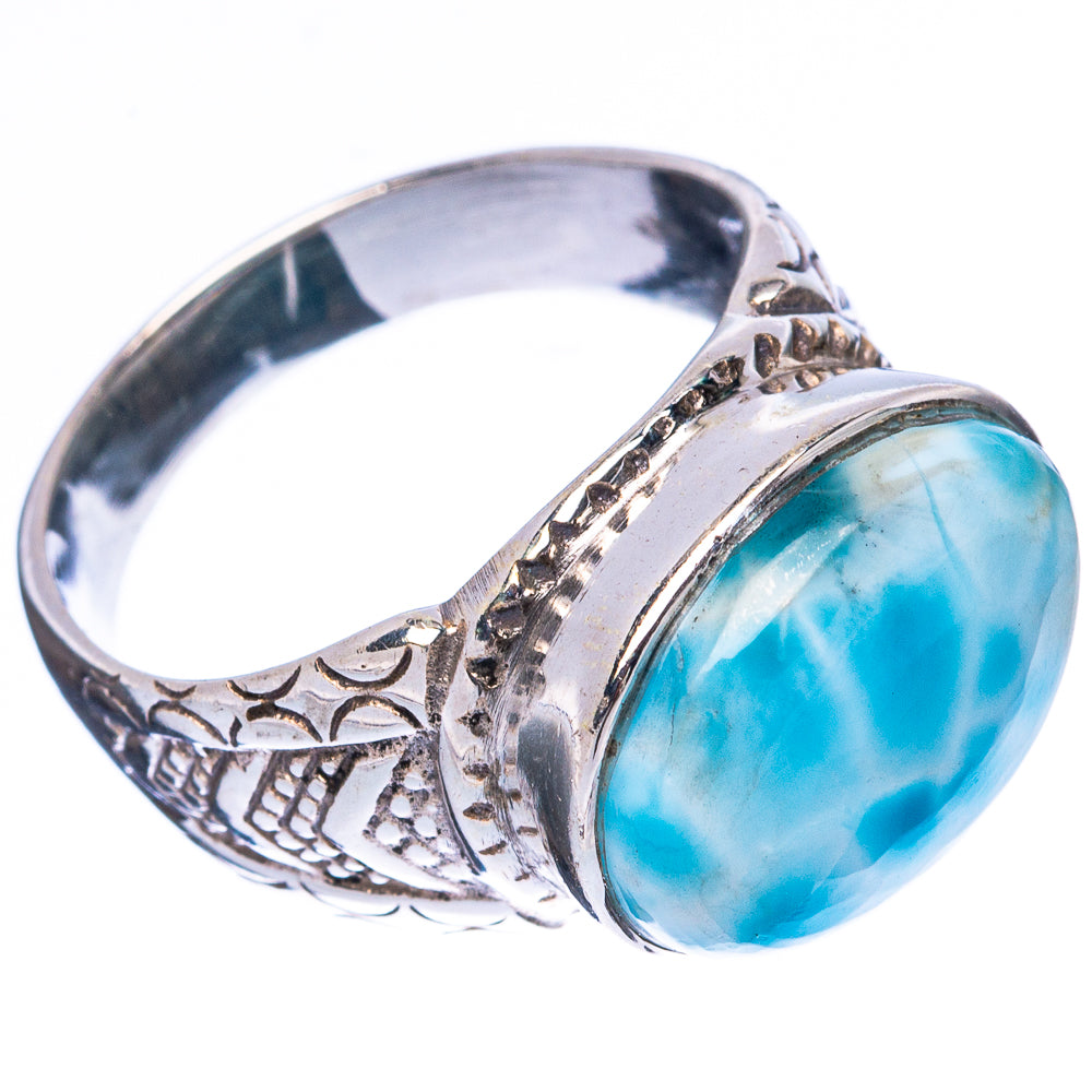 Larimar Ring Size 6.5 (925 Sterling Silver) R3399