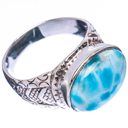 Larimar Ring Size 6.5 (925 Sterling Silver) R3399