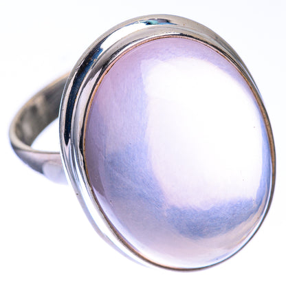 Rose Quartz Ring Size 9 (925 Sterling Silver) R140690