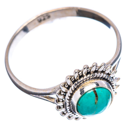 Dainty Mojave Turquoise Ring Size 6.25 (.925 Sterling Silver)