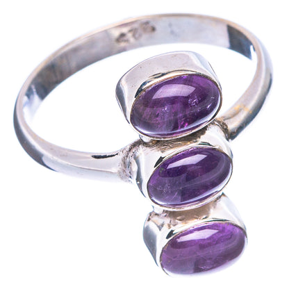 Amethyst Dainty Ring Size 8 (925 Sterling Silver) R5275