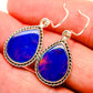Aura Opal Earrings 1 1/2" (925 Sterling Silver) EARR432105