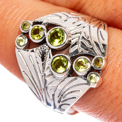 Peridot Ring Size 10 (925 Sterling Silver) R1130