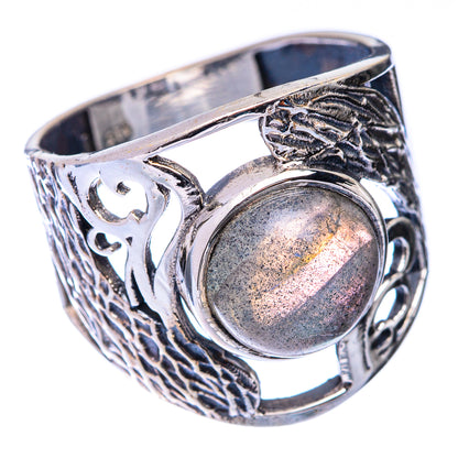 Labradorite Ring Size 7 (925 Sterling Silver) R141107