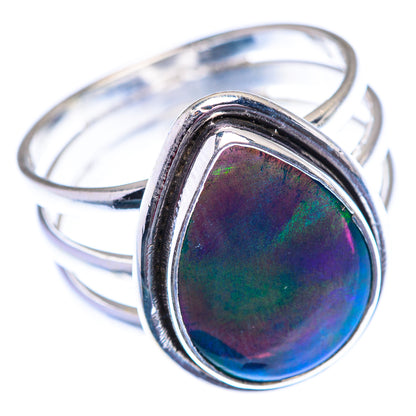 Aura Opal 925 Sterling Silver Ring Size 9 (925 Sterling Silver) RING140304