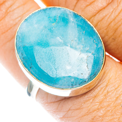 Peruvian Opal Ring Size 9.25 (German Silver)