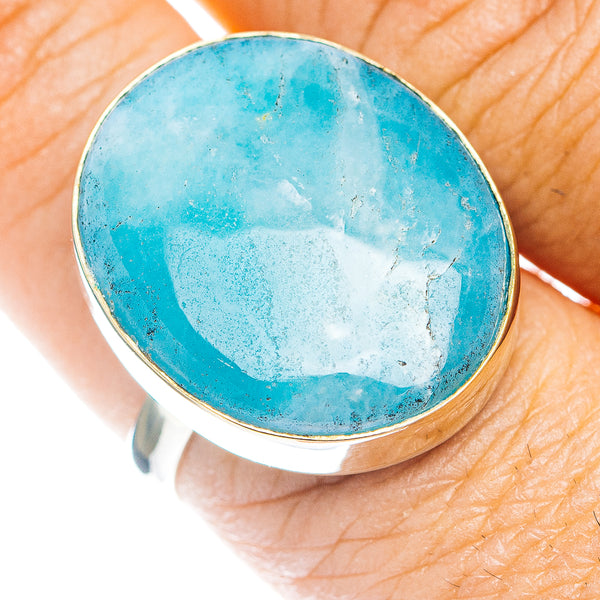 Peruvian Opal Ring Size 9.25 (German Silver)