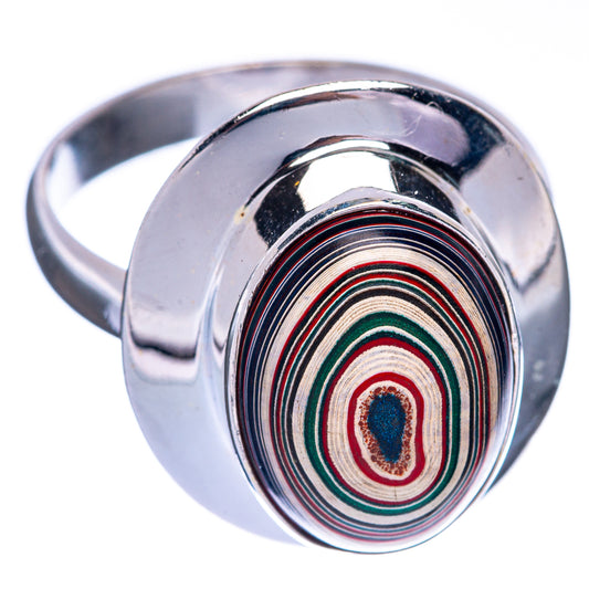 Fordite Ring Size 11 (925 Sterling Silver) R144616
