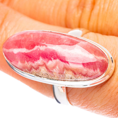 Rhodochrosite Ring Size 7 (925 Sterling Silver) R4232