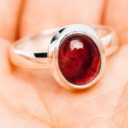 Premium Pink Tourmaline Ring Size 6.75 (.925 Sterling Silver)