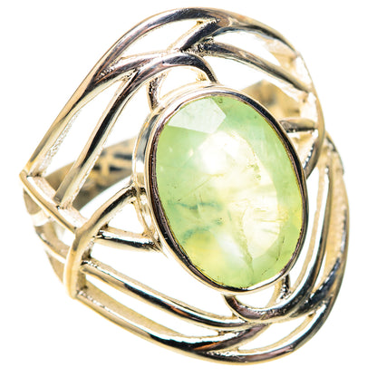 Prehnite Ring Size 9 (925 Sterling Silver) RING137850
