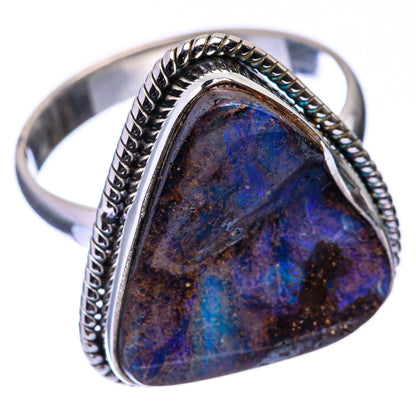 Boulder Opal Ring Size 9.75 (925 Sterling Silver) R141151