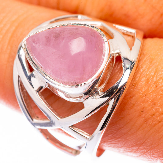 Kunzite 925 Sterling Silver Ring Size 10 (925 Sterling Silver) RING140325