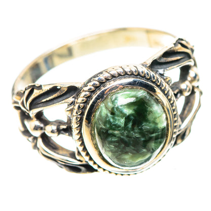 Seraphinite Ring Size 10 (925 Sterling Silver) RING138797