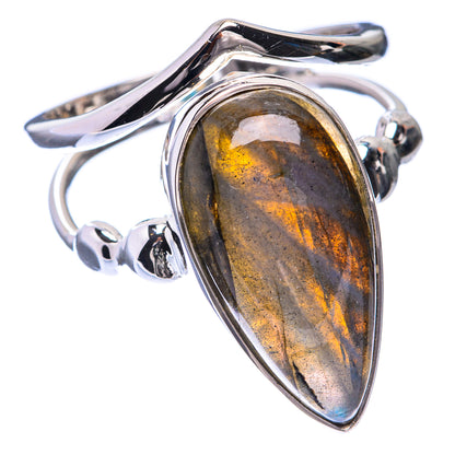 Premium Labradorite Ring Size 8.75 (925 Sterling Silver) R141900