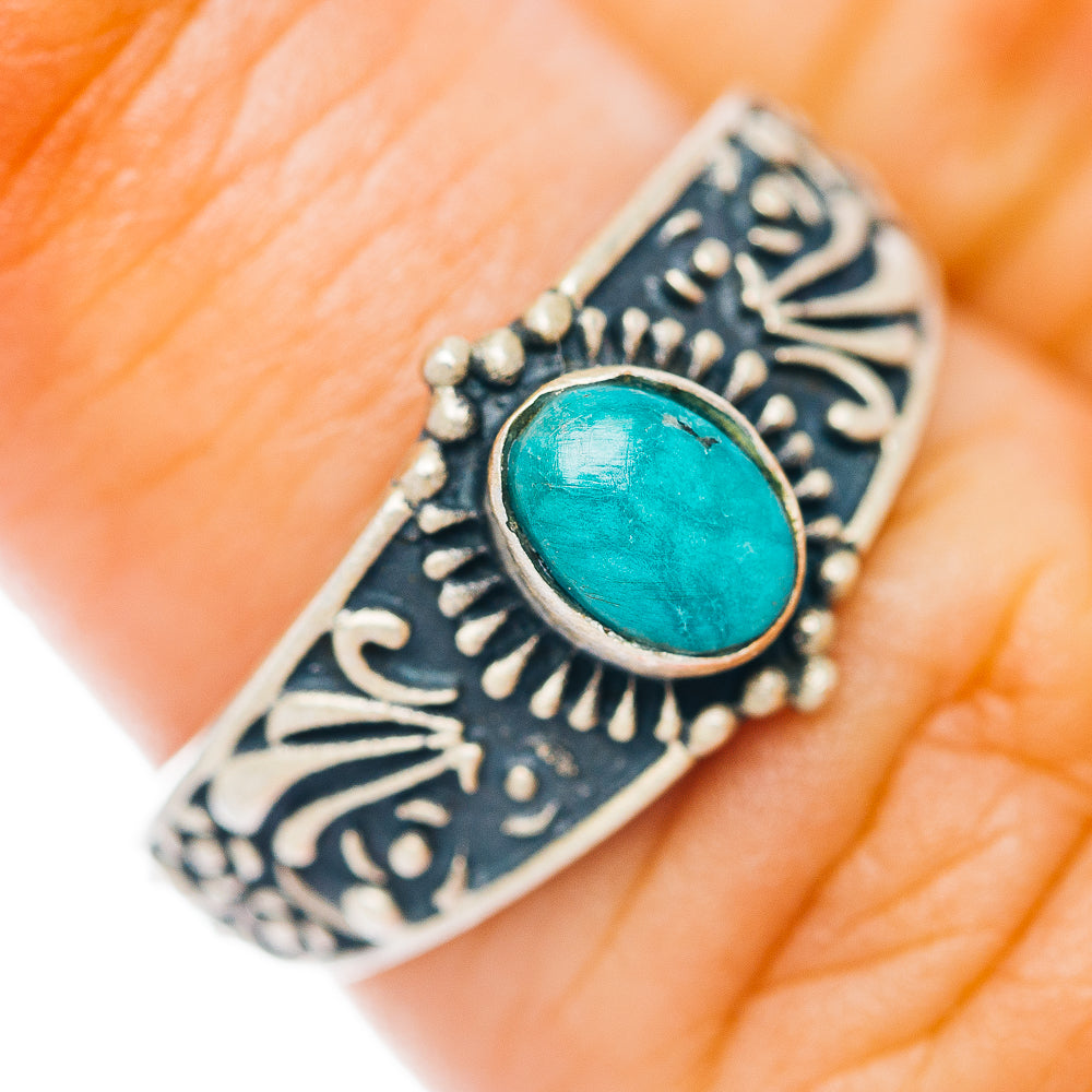 Mojave Turquoise Ring Size 6 (.925 Sterling Silver)