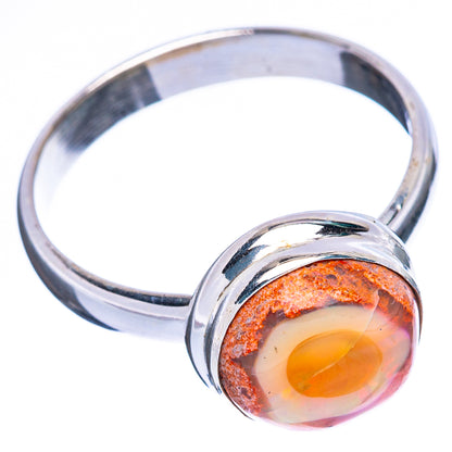 Rare Mexican Fire Opal Ring Size 10 (925 Sterling Silver) R2439