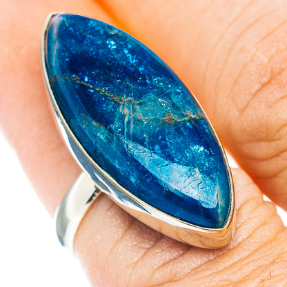 Apatite Ring Size 6.5 (German Silver)