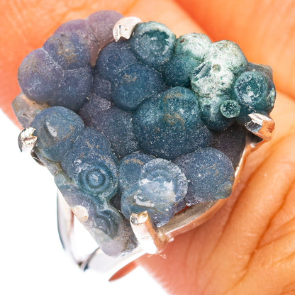 Premium Grape Agate Ring Size 8.5 (.925 Sterling Silver)