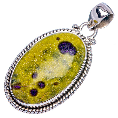 Atlantisite Pendant 1 5/8" (925 Sterling Silver) P40309