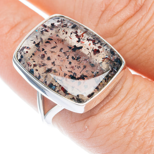 Premium Lepidocrocite Ring Size 8.5 (.925 Sterling Silver)