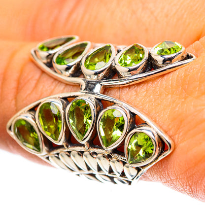 Large Peridot Ring Size 8.75 (925 Sterling Silver) RING138669
