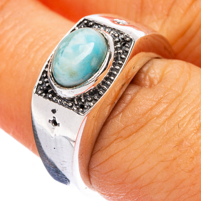 Larimar Ring Size 7 (925 Sterling Silver) R146318