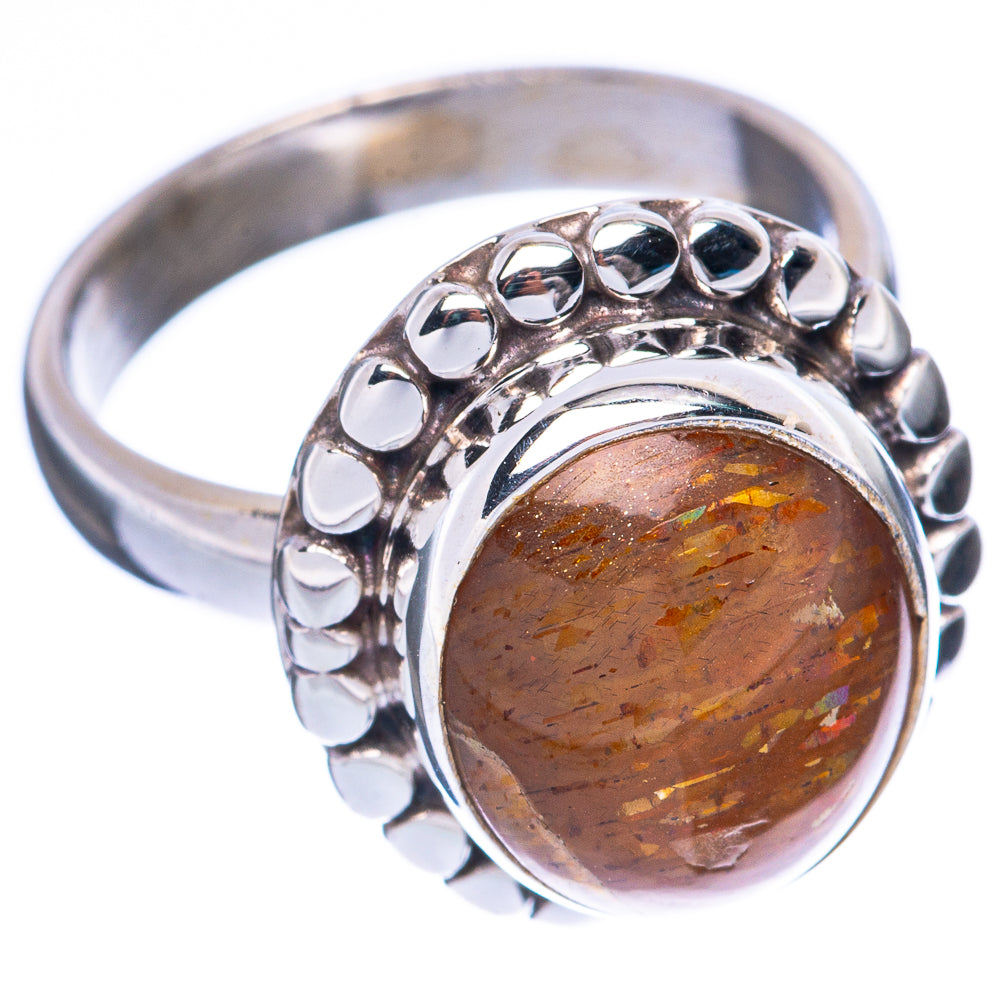 Sunstone Ring Size 6 (925 Sterling Silver) R2114