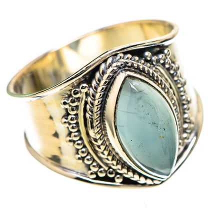 Natural Aquamarine Ring Size 9.25 (925 Sterling Silver) RING137899