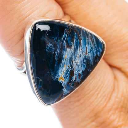 Premium Pietersite Ring Size 8.5 (.925 Sterling Silver)