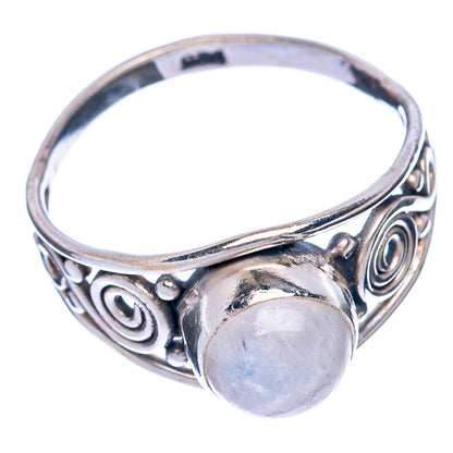 Rainbow Moonstone Dainty Ring Size 6.25 (925 Sterling Silver) R145410