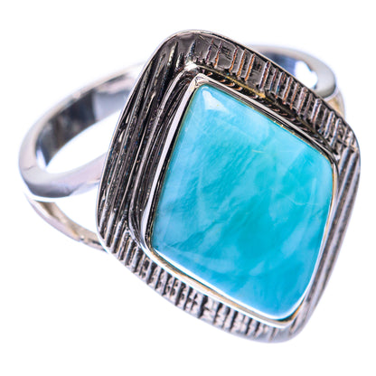 Premium Larimar Ring Size 8 (925 Sterling Silver) R141878