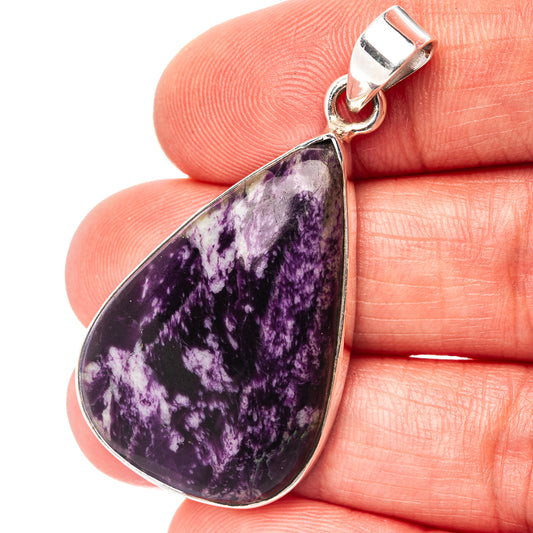 Premium Kammererite Pendant 1 3/4" (.925 Sterling Silver)
