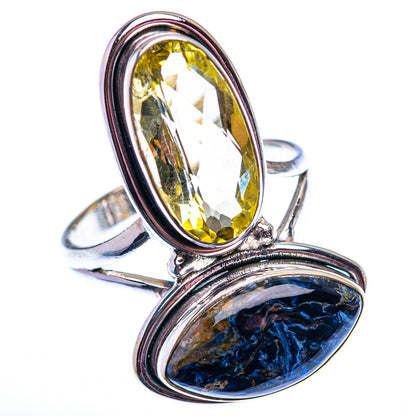 Large Pietersite, Citrine Ring Size 11 (925 Sterling Silver) RING140238