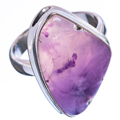 Rare Mexican Purple Opal Ring Size 6 (925 Sterling Silver) R4093