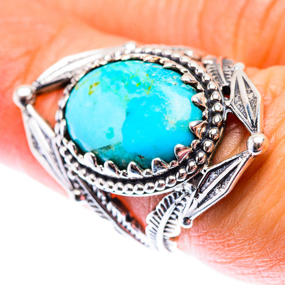 Chrysocolla Ring Size 6.25 (925 Sterling Silver) RING140143