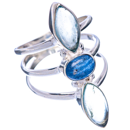 Kyanite, Aquamarine Ring Size 8 (925 Sterling Silver) R144880
