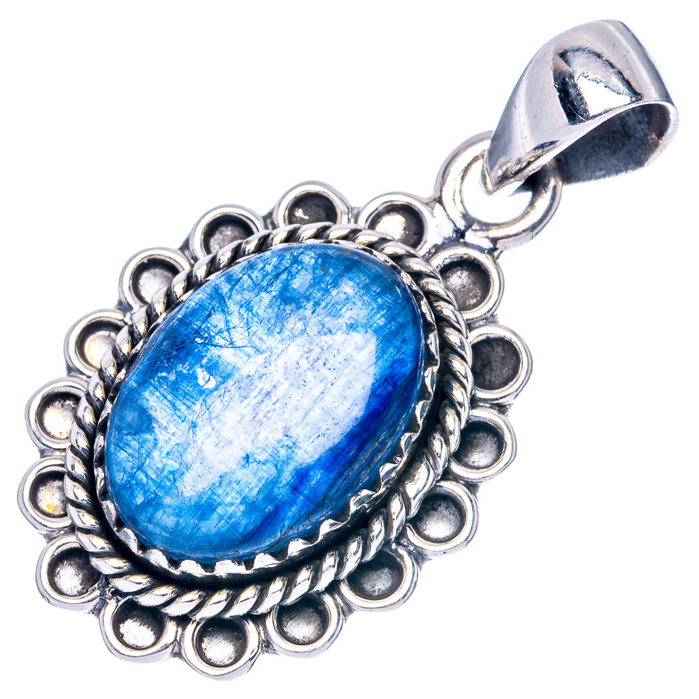 Kyanite Pendant 1 1/4" (925 Sterling Silver) P42056