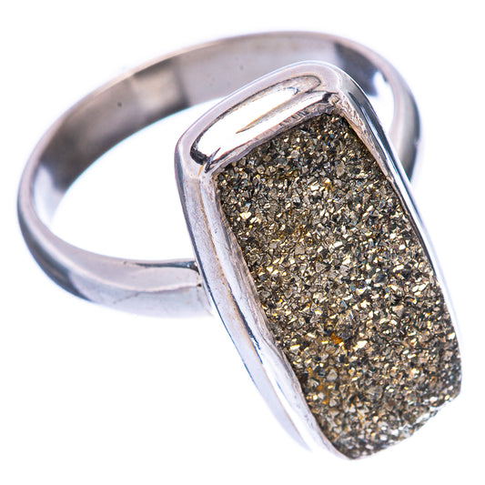 Pyrite Ring Size 6.5 (925 Sterling Silver) R1649