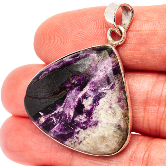 Premium Kammererite Pendant 1 1/2" (.925 Sterling Silver)