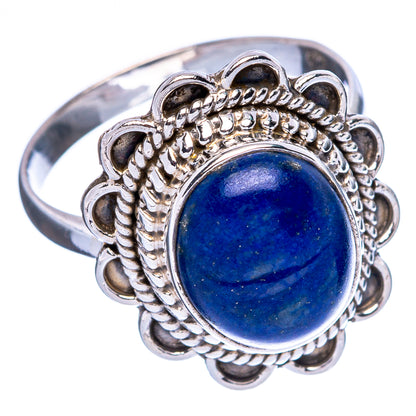 Lapis Lazuli Ring Size 8.25 (925 Sterling Silver) R146257