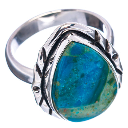 Rare Premium Peruvian Opal Ring Size 8 (.925 Sterling Silver)