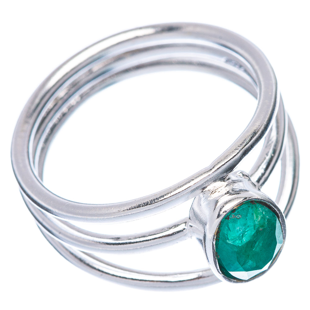 Emerald Dainty Ring Size 6 (925 Sterling Silver) R145845